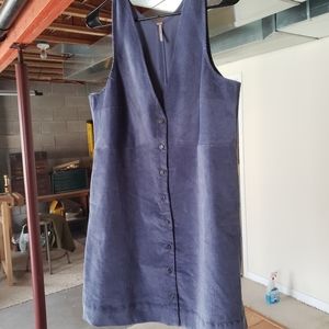 Lavendar corduroy dress